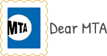 Dear MTA logo